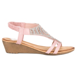 Flyfor Pink kile sandaler lyserød