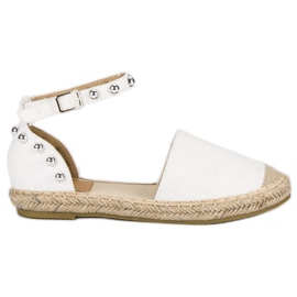 Bestelle Hvide espadriller