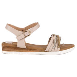 Primavera Afslappede flade sandaler brun