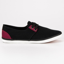 Sorte mænds sneakers flerfarvet