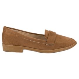 Small Swan Ruskind loafers brun