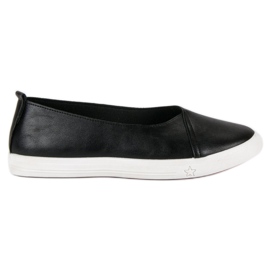 Slip-on sneakers sort
