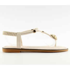 Beige sandaler til kvinder 7537 beige