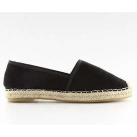 Klassiske BB05P sorte espadriller