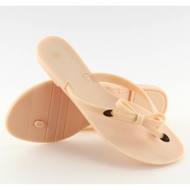Flip-flops meliski beige D2D nøgen