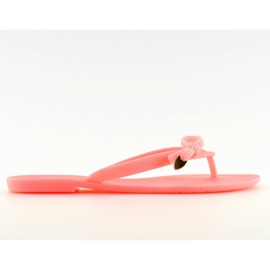 Flip-flops meliski pink D2D L.CORAL lyserød