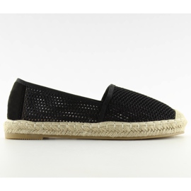 Sort mesh espadriller MB-6461 sort