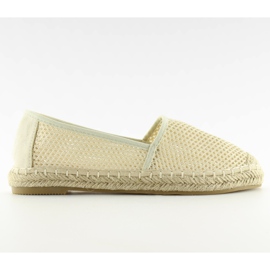 Beige mesh espadriller MB-6461 Beige