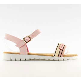 Pink damesandaler S25 pink lyserød