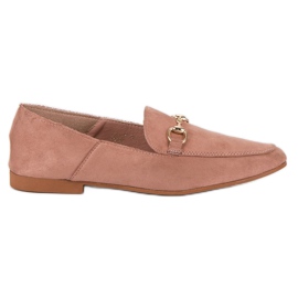Comer Pink dame loafers lyserød
