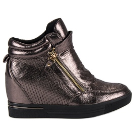 Wedge Sneakers flerfarvet