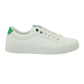 Hvide sneakers BIG STAR 274209 grøn