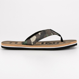 American Club Amerikansk flip flops brun grøn
