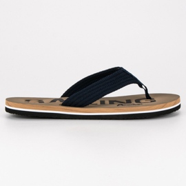 American Club Amerikansk flip flops blå