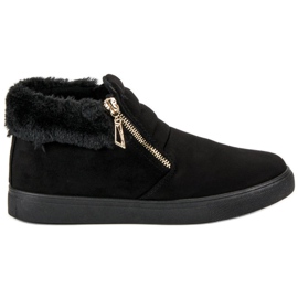 Sport Sorte sneakers over anklen