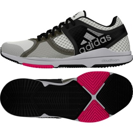 Adidas Crazymove træningssko hvid sort