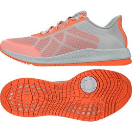 Adidas Gymbreaker Bounce W BB0983 træningssko hvid orange