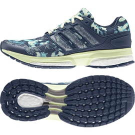 Løbesko adidas Response 2 Graphic W blå