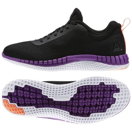 Reebok Print Run Prime W løbesko sort violet