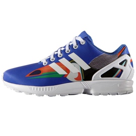 Adidas Originals Zx Flux W S75697 sko blå flerfarvet