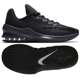 Basketballsko Nike Air Max Infuriate Low M 852457-001 sort sort