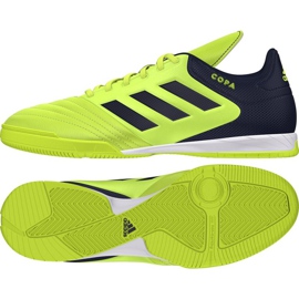 Indendørssko adidas Copa 17.3 In M S77147 grøn