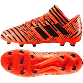 Adidas Nemeziz 17.3 Fg Jr S82428 fodboldstøvler orange orange