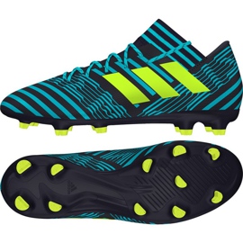 Adidas Nemeziz 17.3 Fg M fodboldstøvler marine blå
