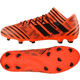 Adidas Nemeziz 17.3 Fg M S80604 fodboldstøvler orange orange