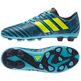 Adidas Nemeziz 17.4 fodboldstøvler blå