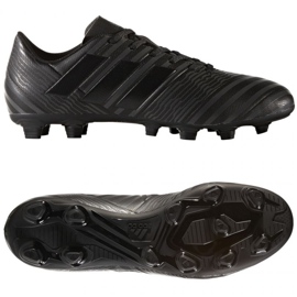 Adidas Nemeziz 17.4 fodboldstøvler sort