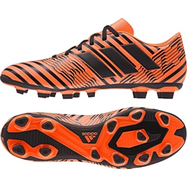 Adidas Nemeziz 17.4 FxG M S80610 fodboldstøvler orange orange
