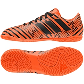 Indendørssko adidas Nemeziz 17.4 In Jr S82467 flerfarvet orange