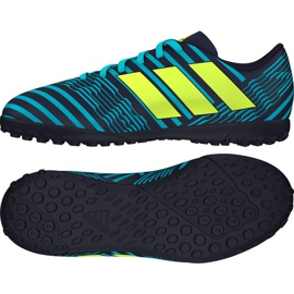 Adidas Nemeziz 17.4 Tf fodboldstøvler blå