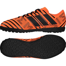 Adidas Nemeziz 17.4 Tf Jr S82471 fodboldstøvler orange orange