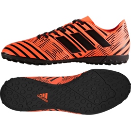 Adidas Nemeziz 17.4 Tf M S76979 fodboldstøvler orange orange