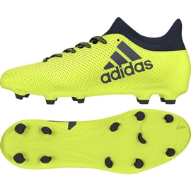 Adidas X 17.3 Fg Jr. fodboldstøvler ns om ns bind y