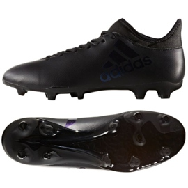 Adidas X 17.3 FG M S82364 fodboldstøvler sort