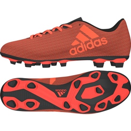 Adidas X 17.4 FxG M fodboldstøvler rød