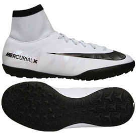 Nike MercurialX Victory Vi fodboldsko sort hvid hvid