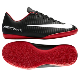 Indendørssko Nike Mercurial Vapor Xi Ic Jr 831947-002 sort sort