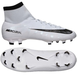 Nike MercurialX Victory VI CR7 DF FG M 903605-401 fodboldsko hvid