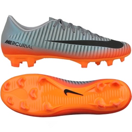 Nike Mercurial Victory Vi CR7 Fg M 852528-001 fodboldsko flerfarvet grå