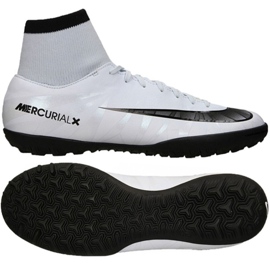 Nike MercurialX Victory Vi CR7 Df Tf M 903612-401 fodboldsko hvid hvid