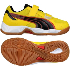 Indendørssko Puma Vellum III V Jr 102662 04 gul