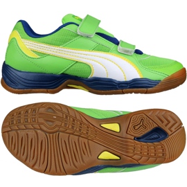 Indendørssko Puma Vellum Iii V Jr 102662 06 grøn