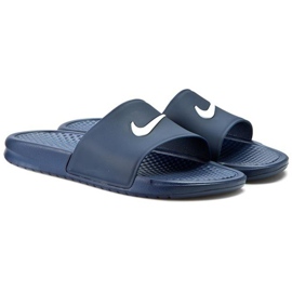 Nike Sportswear Benassi Shower Slide M 819024-410 marine blå