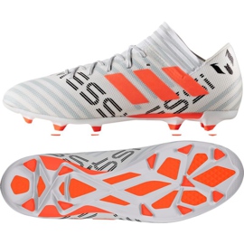 Adidas Nemeziz Messi 17.3 Fg M CG2965 fodboldstøvler flerfarvet hvid