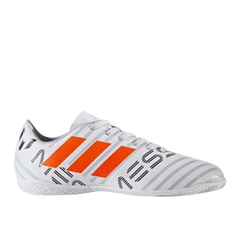 Indendørssko adidas Nemeziz Messi 17.4 hvid
