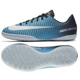Indendørssko Nike Mercurial Vapor Xi Ic Jr 831947-404 blå